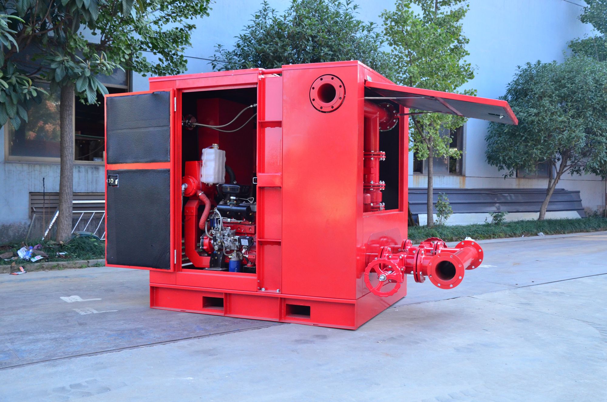 Box Type Fire Pump Package 01