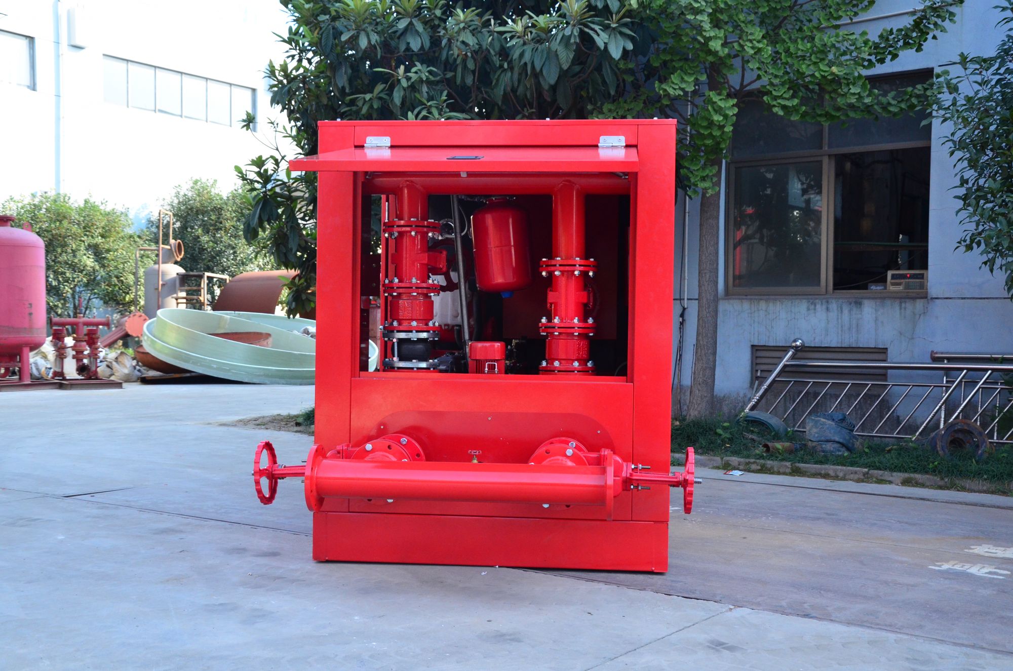 Box Type Fire Pump Package 23