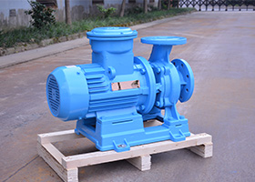 Horizontal centrifugal oil pump (explosion-proof motor)