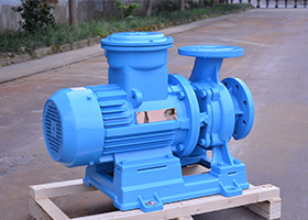 Horizontal centrifugal oil pump (explosion-proof motor)