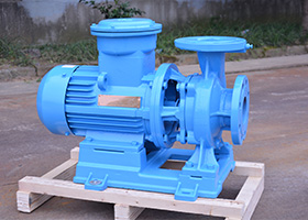 Horizontal centrifugal oil pump (explosion-proof motor)