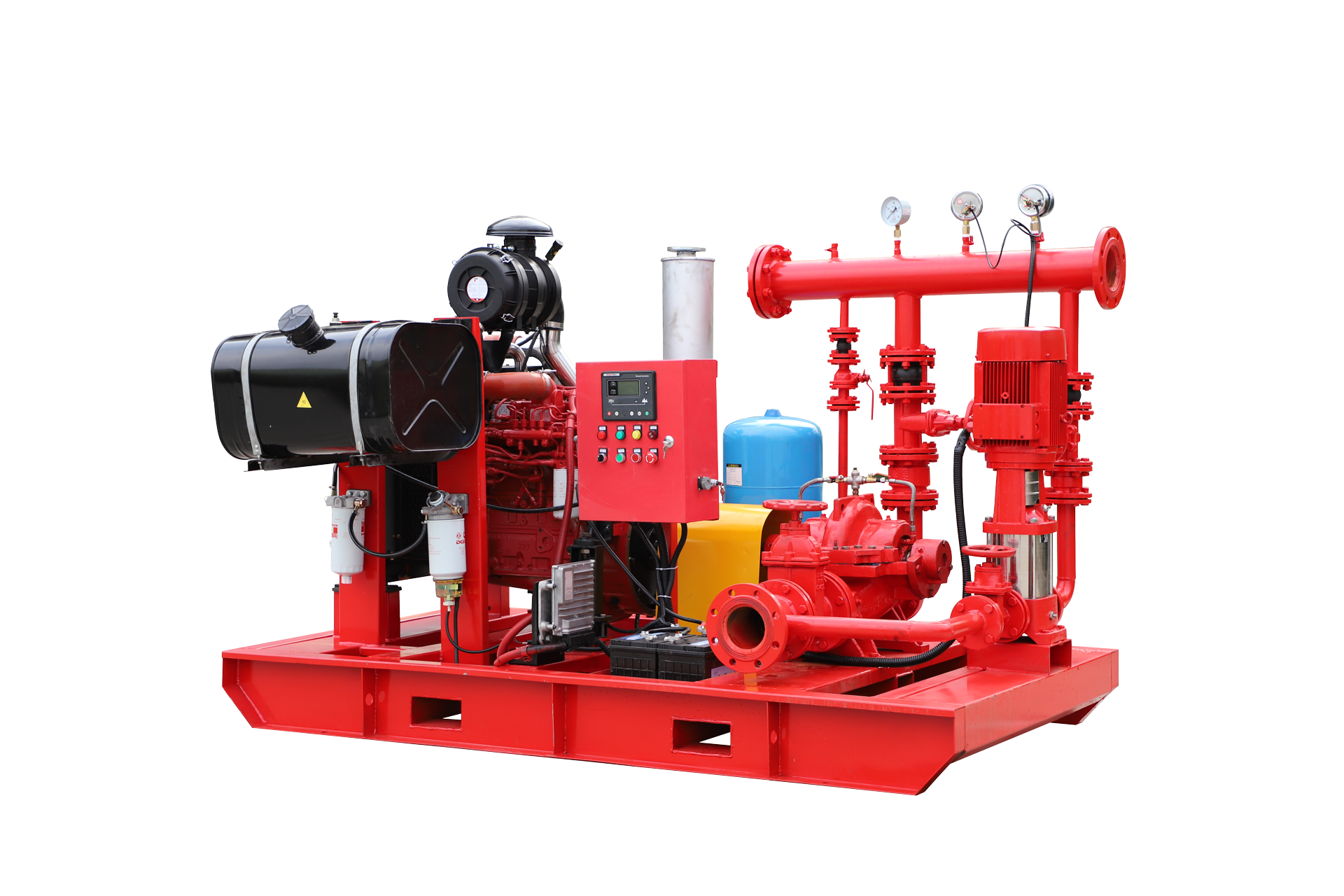 DJ Diesel Engine Fire Pump System