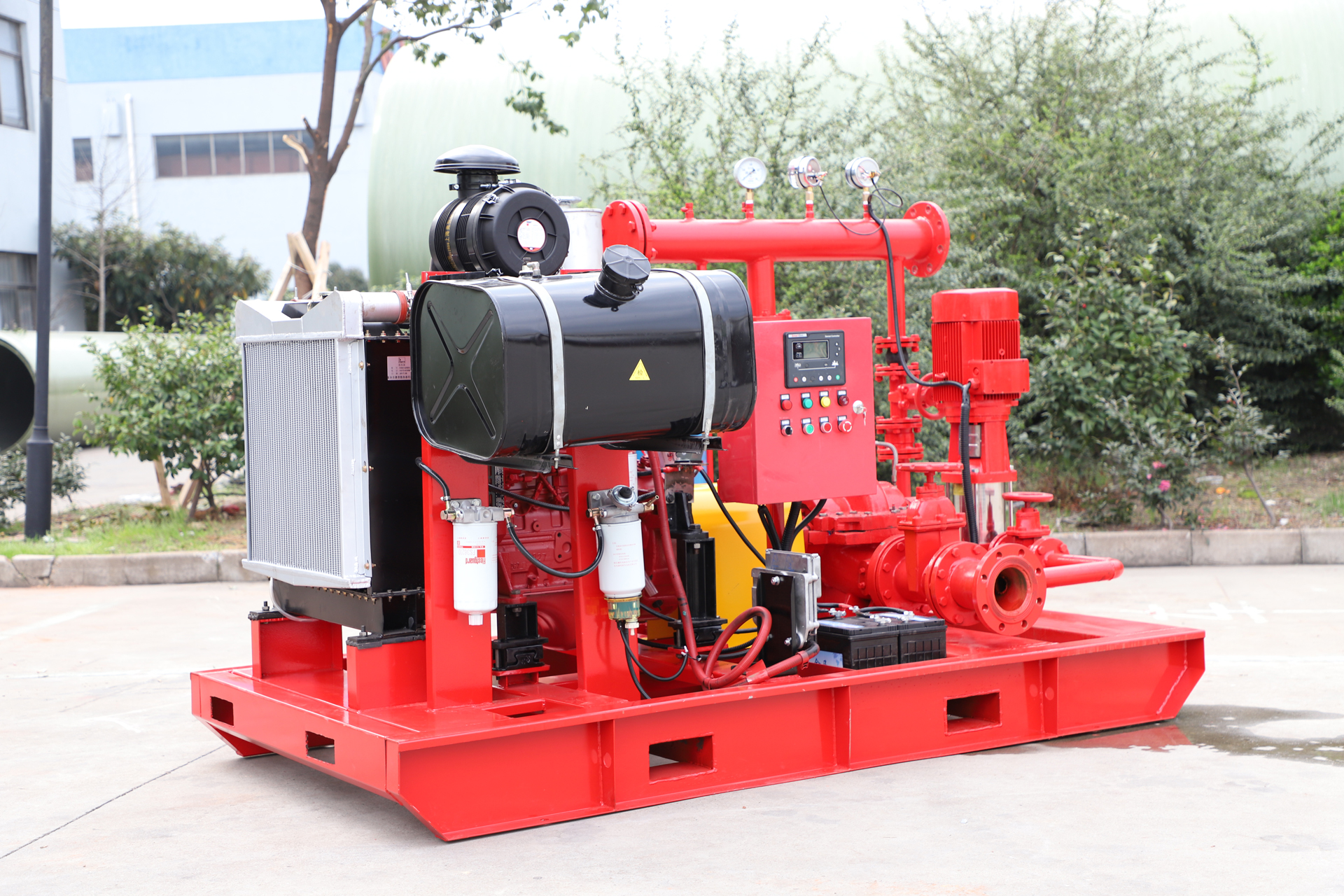 DJ Diesel Engine Fire Pump System