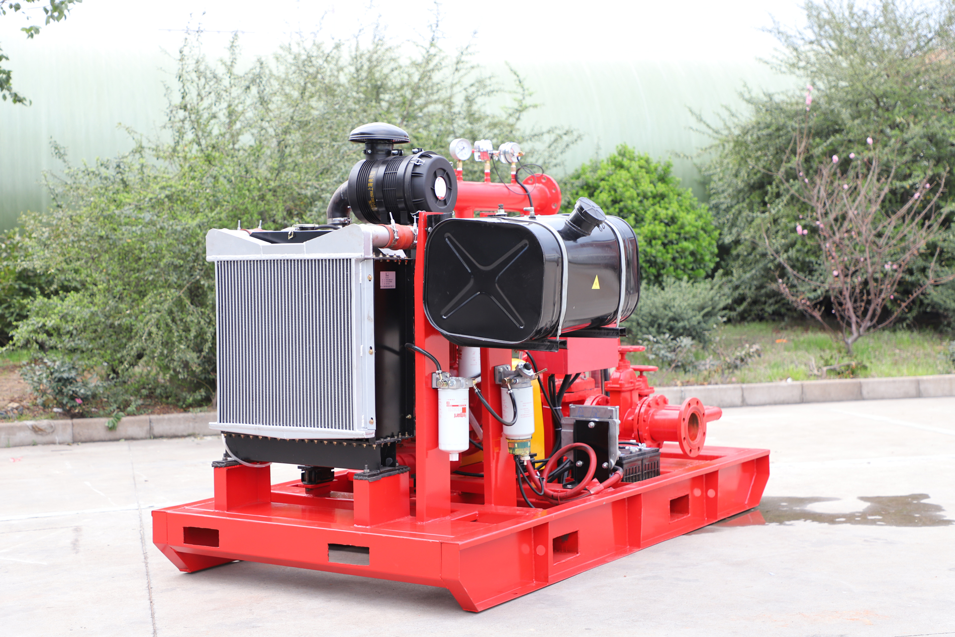 DJ Diesel Engine Fire Pump System