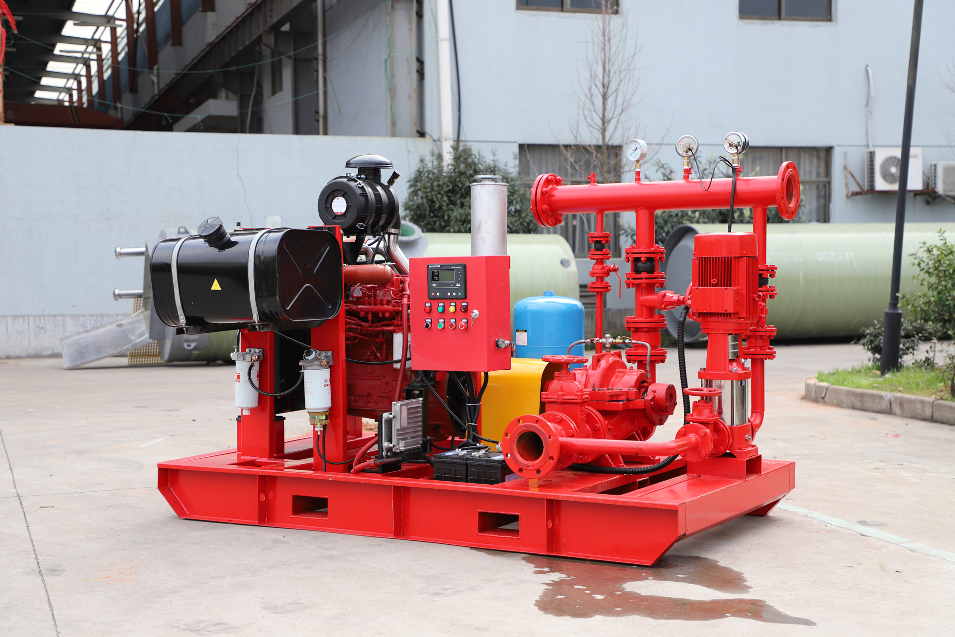 DJ Diesel Engine Fire Pump System