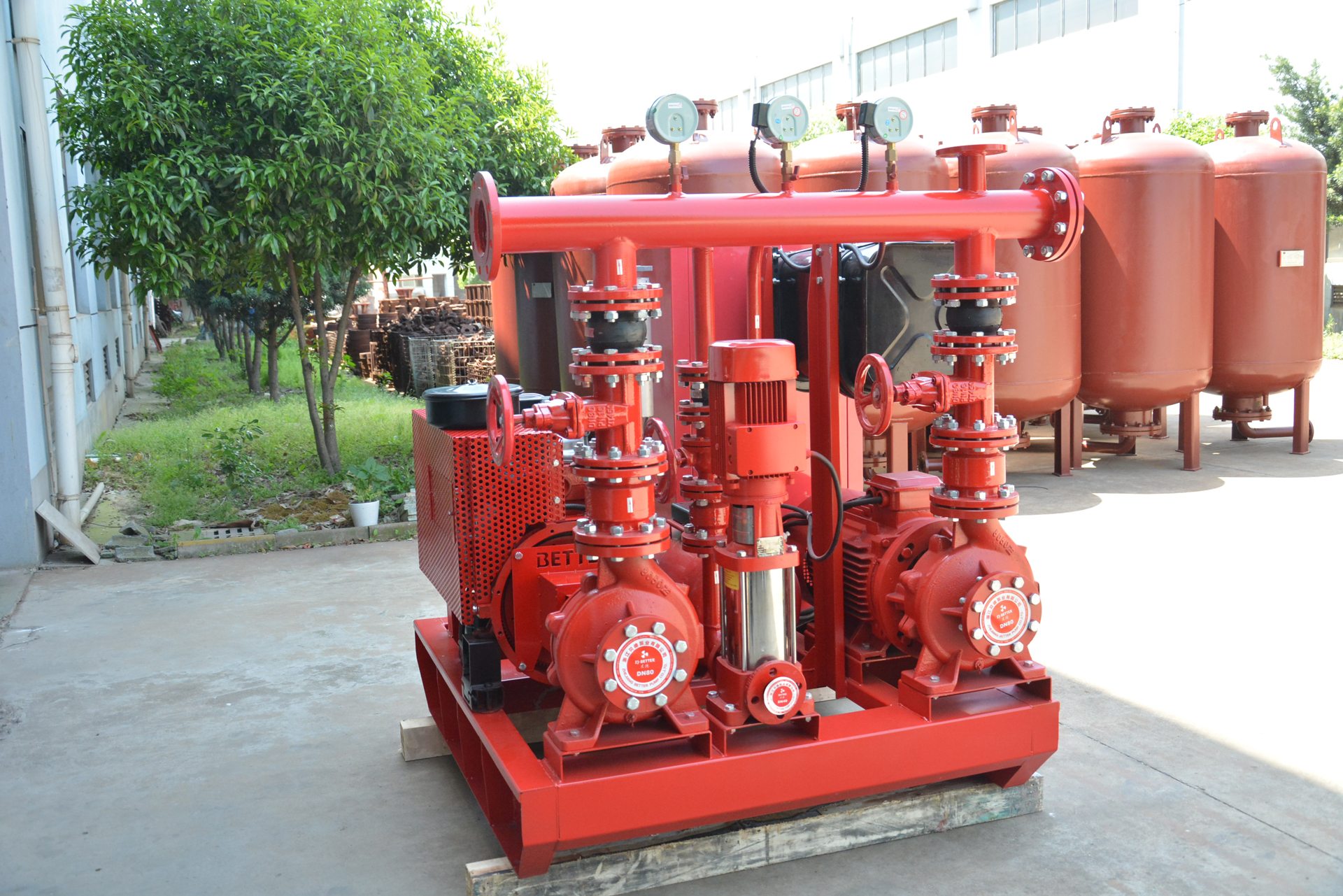 Diesel Engine Fire Pump System