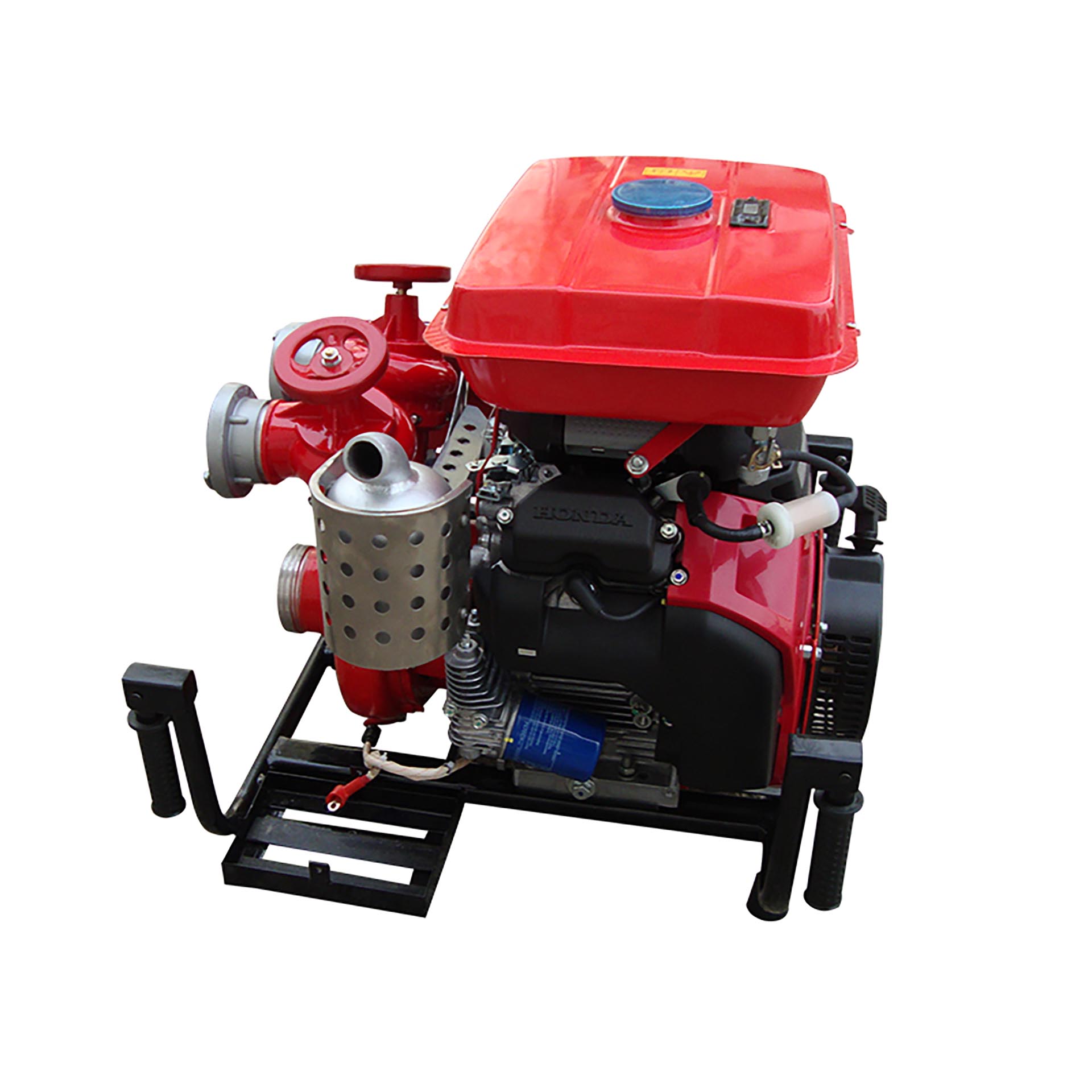 Portable gasoline fire pump