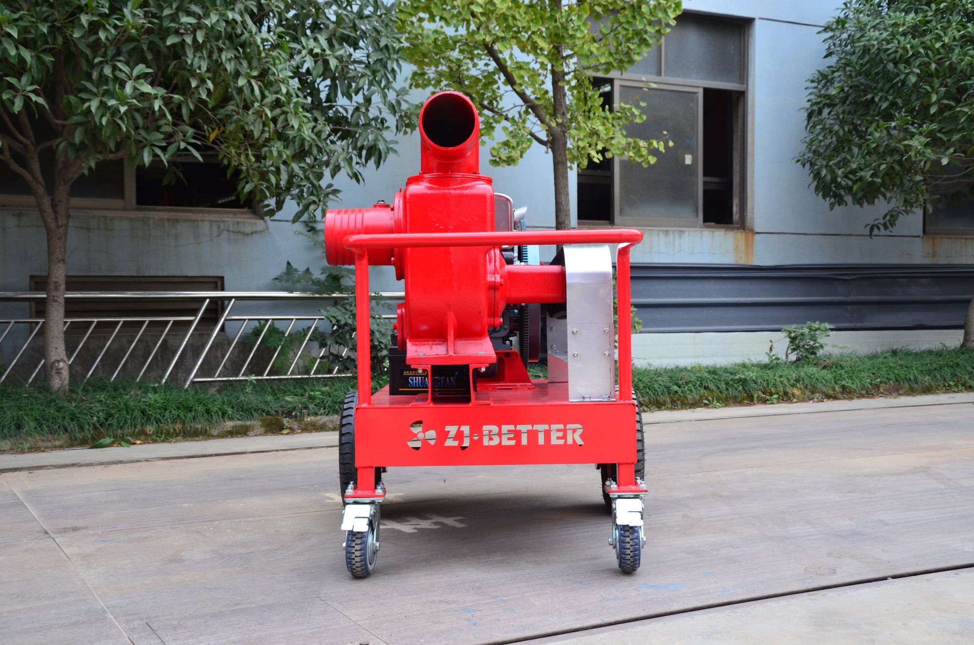 Single Cylinder Diesel Self-priming Fire Pump 11