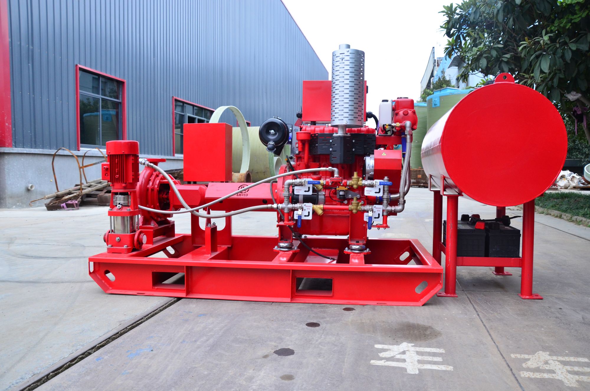 UL Diesel Engine Fire Pump 10